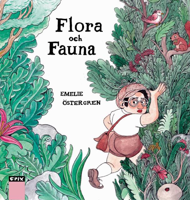 Book cover - _Flora and Fauna_ – NEW graphic novel from Epix förlag