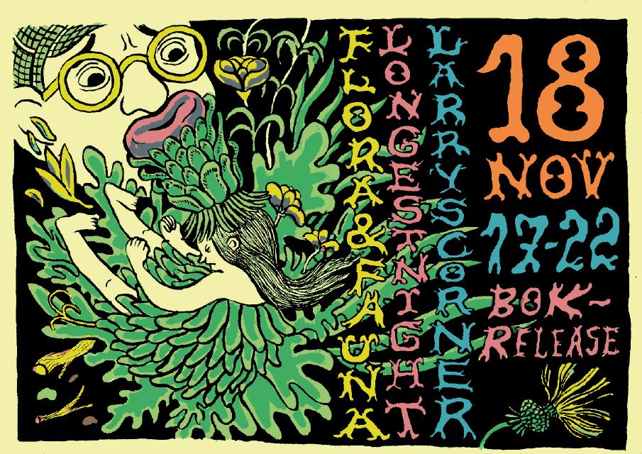 Book cover - Flora och fauna och Longest Night på Larrys Corner